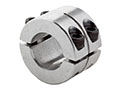 Climax Metal D2C Series 0.1250 Inch (in) Inside Diameter Aluminum Two-Piece Double Wide Clamping Collar (04004021)