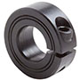 Climax Metal M1C Series 23 Millimeter (mm) Inside Diameter and 1.8750 Inch (in) Outside Diameter One-Piece Steel Clamping Collar (00244100)