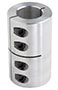 Climax Metal 1.1250 Inch (in) Outside Diameter and 1.7500 Inch (in) Overall Length One-Piece Clamping Coupling (07026853)