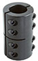 Climax Metal 2MISCC Series 24 Millimeter (mm) Outside Diameter Metric Two-Piece Steel Industry Standard Clamping Coupling (04171541)