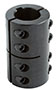 Climax Metal 2MISCC Series 24 Millimeter (mm) Outside Diameter Metric Two-Piece Steel Industry Standard Clamping Coupling with Keyway (06707812)