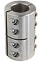 Climax Metal 2MISCC Series 24 Millimeter (mm) Outside Diameter Metric Two-Piece Stainless Steel Industry Standard Clamping Coupling (04171542)