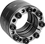 Climax Metal 3.6610 Inch (in) Length Through Bore Cap Screw Clamping Keyless Locking Assembly (04298207)
