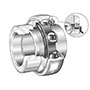 INA (Schaeffler) G..-KRR-B-AS2 Series 0.6250 Inch (in) Bore Diameter Ball Insert Bearing (00584384)