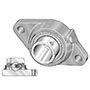 INA (Schaeffler) RCJY Series 1.2500 Inch (in) Bore Diameter Flange-Mount Ball Bearing Unit (00590913)