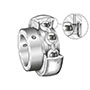 INA (Schaeffler) GAY..-NPP-B-AS2 Series 1.0000 Inch (in) Bore Diameter Ball Insert Bearing (00591213)