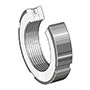 INA (Schaeffler) ZMA Series 47 Millimeter (mm) Face Diameter Bearing Lock Nut (03076415)
