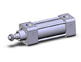 SMC® 0.89 Kilogram (kg) Weight Tie-Rod Air Cylinder (10234286)