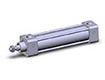 SMC® 1.15 Kilogram (kg) Weight Tie-Rod Air Cylinder (10234385)