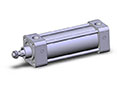SMC® 1.5 Kilogram (kg) Weight Tie-Rod Air Cylinder (04569878)