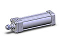SMC® 4.5 Kilogram (kg) Weight Tie-Rod Air Cylinder (03547623)