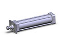 SMC® 3.12 Kilogram (kg) Weight Tie-Rod Air Cylinder (02569541)