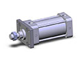 SMC® 4.9 Kilogram (kg) Weight Tie-Rod Air Cylinder (04570196)