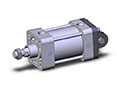 SMC® 4.5 Kilogram (kg) Weight Tie-Rod Air Cylinder (03511023)