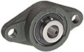 NTN ASFD2 Series 1.4375 Inch (in) Bore Diameter Flange-Mount Ball Bearing Unit (01641421)