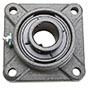 NTN UCFU Series 2.4375 Inch (in) Bore Diameter Flange-Mount Ball Bearing Unit (02028938)