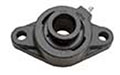 NTN UELFLU Series 1.5625 Inch (in) Bore Diameter Flange-Mount Ball Bearing Unit (00564129)