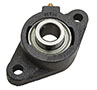 NTN AELFL Series 0.8750 Inch (in) Bore Diameter Flange-Mount Ball Bearing Unit (02626891)
