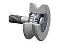 PCI Procal Inc. VTR Series 5.5000 Inch (in) Roller Diameter V-Groove Track Roller (00088680)