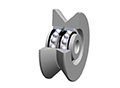 PCI Procal Inc. VTRY Series 0.7500 Inch (in) Bore Diameter V-Groove Yoke Track Roller (02751693)