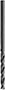 Precision Twist Drill® 5/64 Inch (in) Size and 1 Inch (in) Flute Length Bright Finish/Coating Aircraft/Extra Long Drill Bit (01688724)