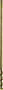 Precision Twist Drill® 3/16 Inch (in) Size and 2-5/16 Inch (in) Flute Length Bronze Oxide Finish/Coating Aircraft/Extra Long Drill Bit (01687081)