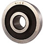 RBC® Nice® 0.4375 Inch (in) Bore Diameter Flanged Precision Ground Ball Bearing (00106871)