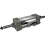 SMC® 0.98 Kilogram (kg) Weight Tie-Rod Air Cylinder (05225445)