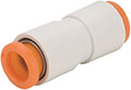 SMC® 0.01 Pound (lb) Weight Push-to-Connect Pneumatic Tube Union (01635401)