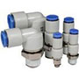 SMC® Push-Connect Pneumatic Tube Elbow (02000938)