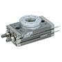 SMC® MSQXB Low-Speed Rack and Pinion Rotary Tables