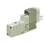 SMC® 3 Ports Solenoid-Operated Air Control Valve (02003162)