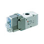 SMC® Body Ported 3 Ports Non-Locking Solenoid-Operated Air Control Valve (06350681)