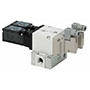 SMC® 1.05 Pound (lb) Body Ported 3 Ports Non-Locking Solenoid-Operated Air Control Valve (05253015)