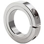 Climax Metal H1C Series 1.6875 Inch (in) Inside Diameter and 3.0000 Inch (in) Outside Diameter One-Piece Stainless Steel Recessed Screw Clamping Collar (00214118)