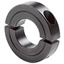 Climax Metal H2C Series 2.0000 Inch (in) Inside Diameter and 3.2500 Inch (in) Outside Diameter Two-Piece Steel Recessed Screw Clamping Collar (00214483)